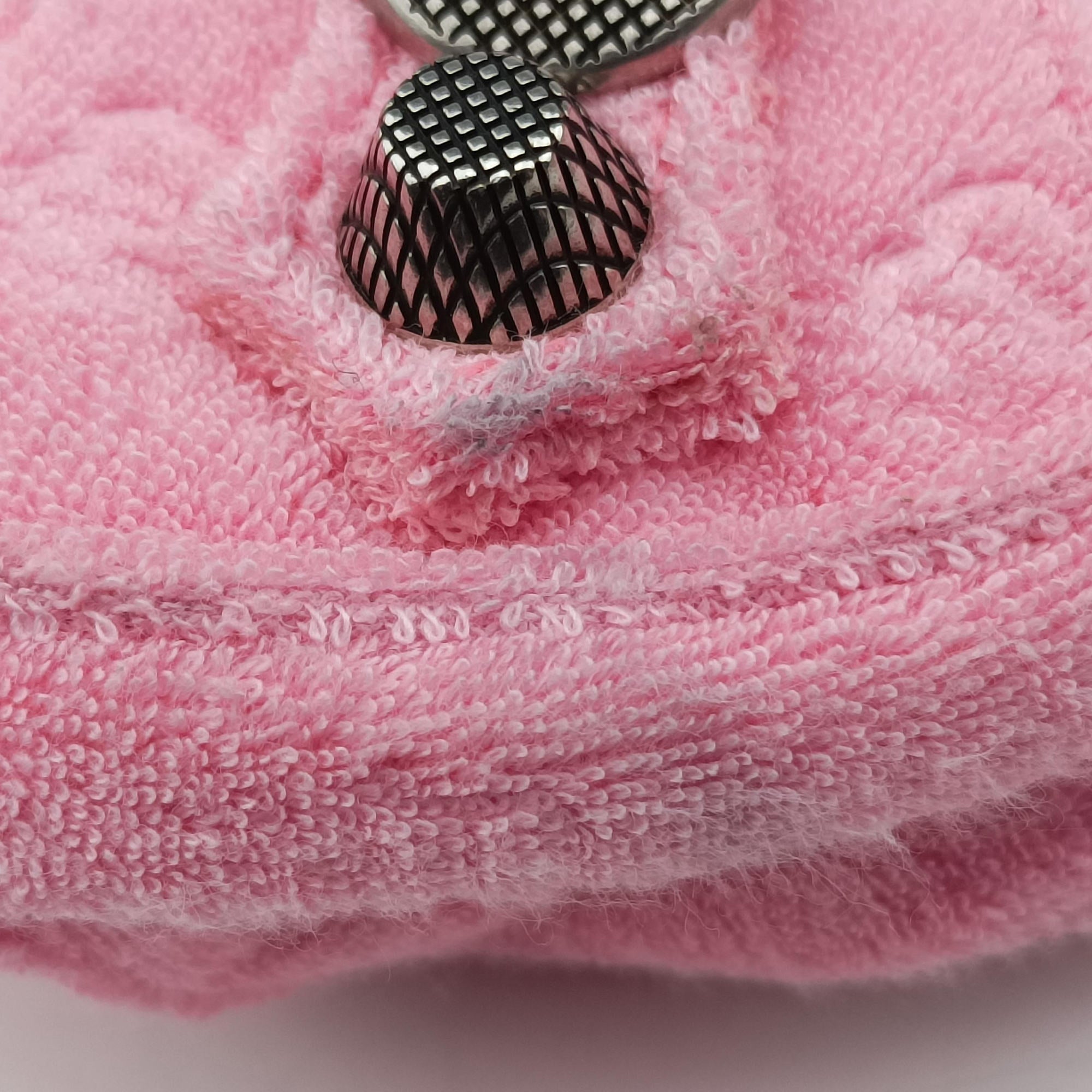 Le Cagole mini Pink Pile Fabric 671309.5812.O.493075ル カゴール ミニ ピンク パイルファブリック 671309.5812.O.493075