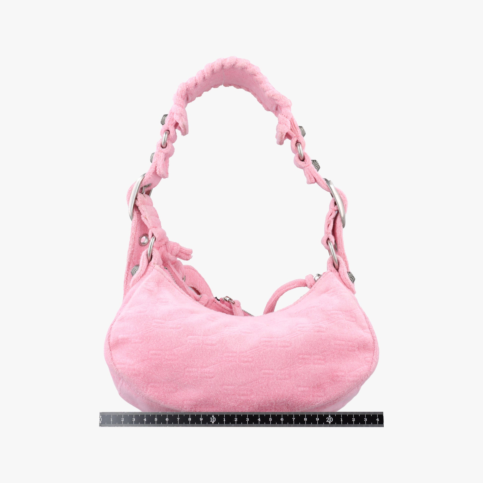 Le Cagole mini Pink Pile Fabric 671309.5812.O.493075ル カゴール ミニ ピンク パイルファブリック 671309.5812.O.493075
