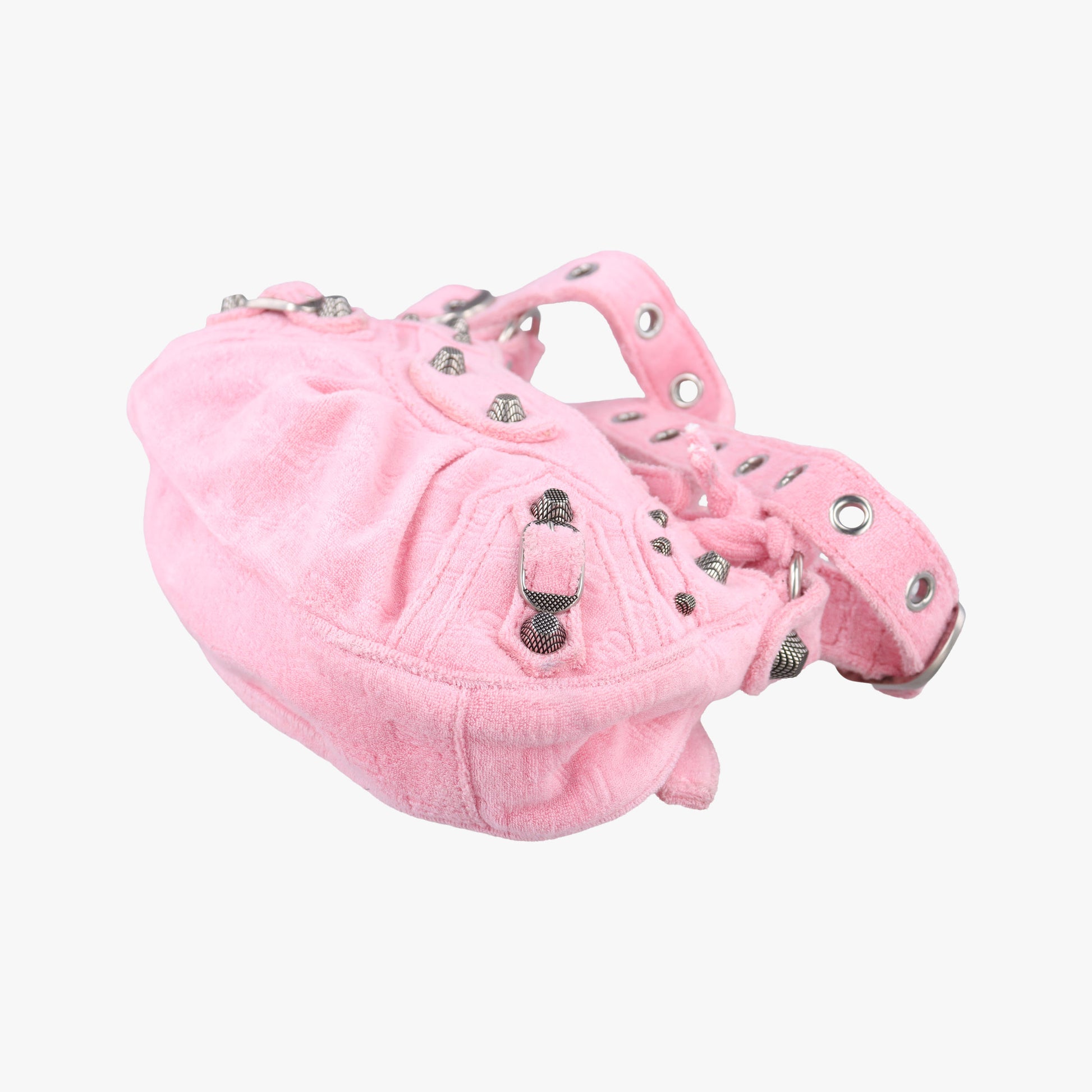 Le Cagole mini Pink Pile Fabric 671309.5812.O.493075ル カゴール ミニ ピンク パイルファブリック 671309.5812.O.493075
