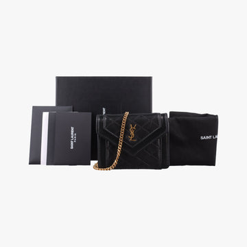 Gaby Micro Black Leather 685612 BND685612.0922ギャビー マイクロ ブラック レザー 685612 BND685612.0922