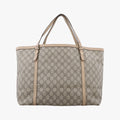 Microguccissima Beige PVC coated canvas×leather 309613 H013462467マイクログッチシマ ベージュ PVCコーティングキャンバス×レザー 309613 H013462467