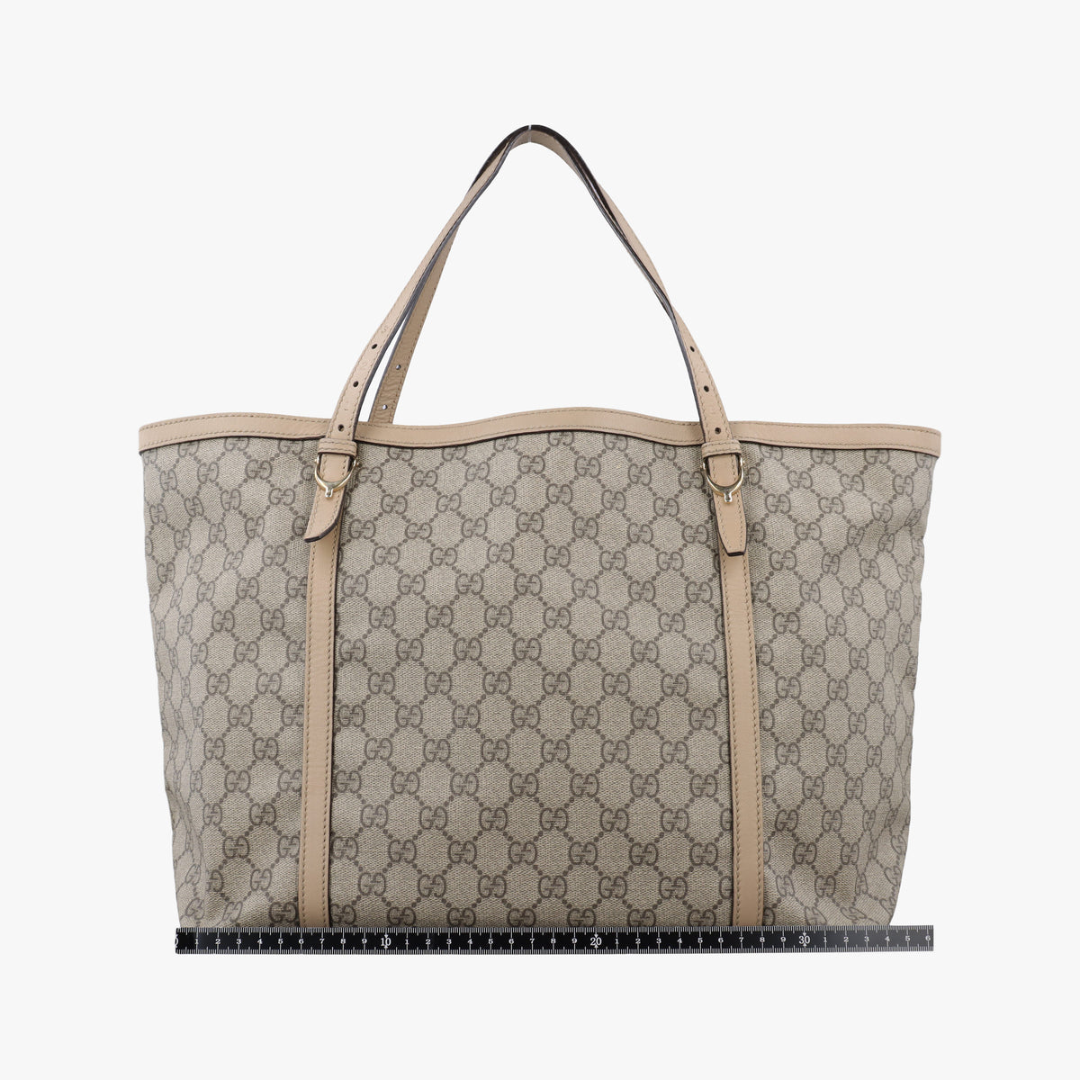 Microguccissima Beige PVC coated canvas×leather 309613 H013462467マイクログッチシマ ベージュ PVCコーティングキャンバス×レザー 309613 H013462467