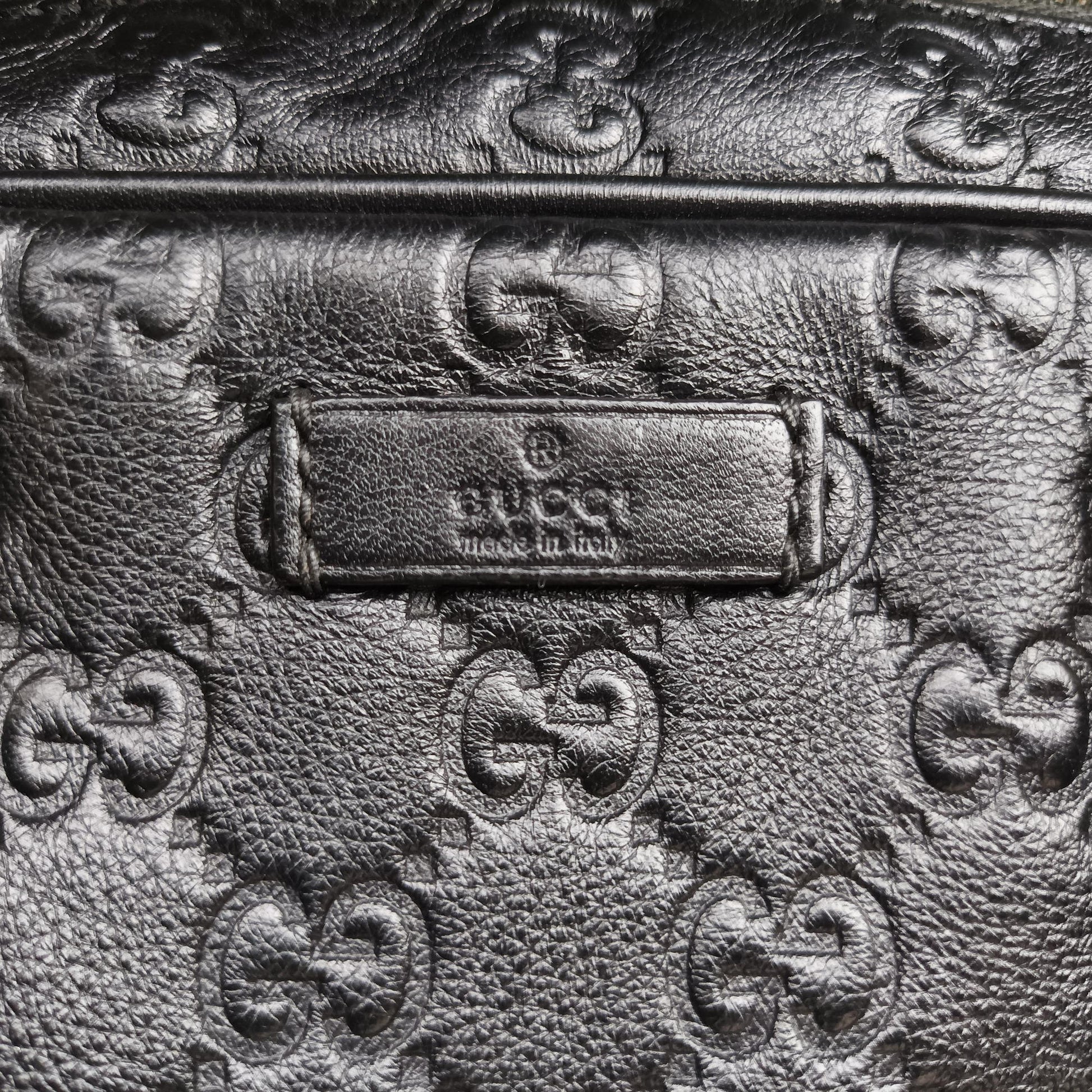 Diamante Black Leather 208463 Lot number unknownディアマンテ ブラック レザー 208463 製番不明