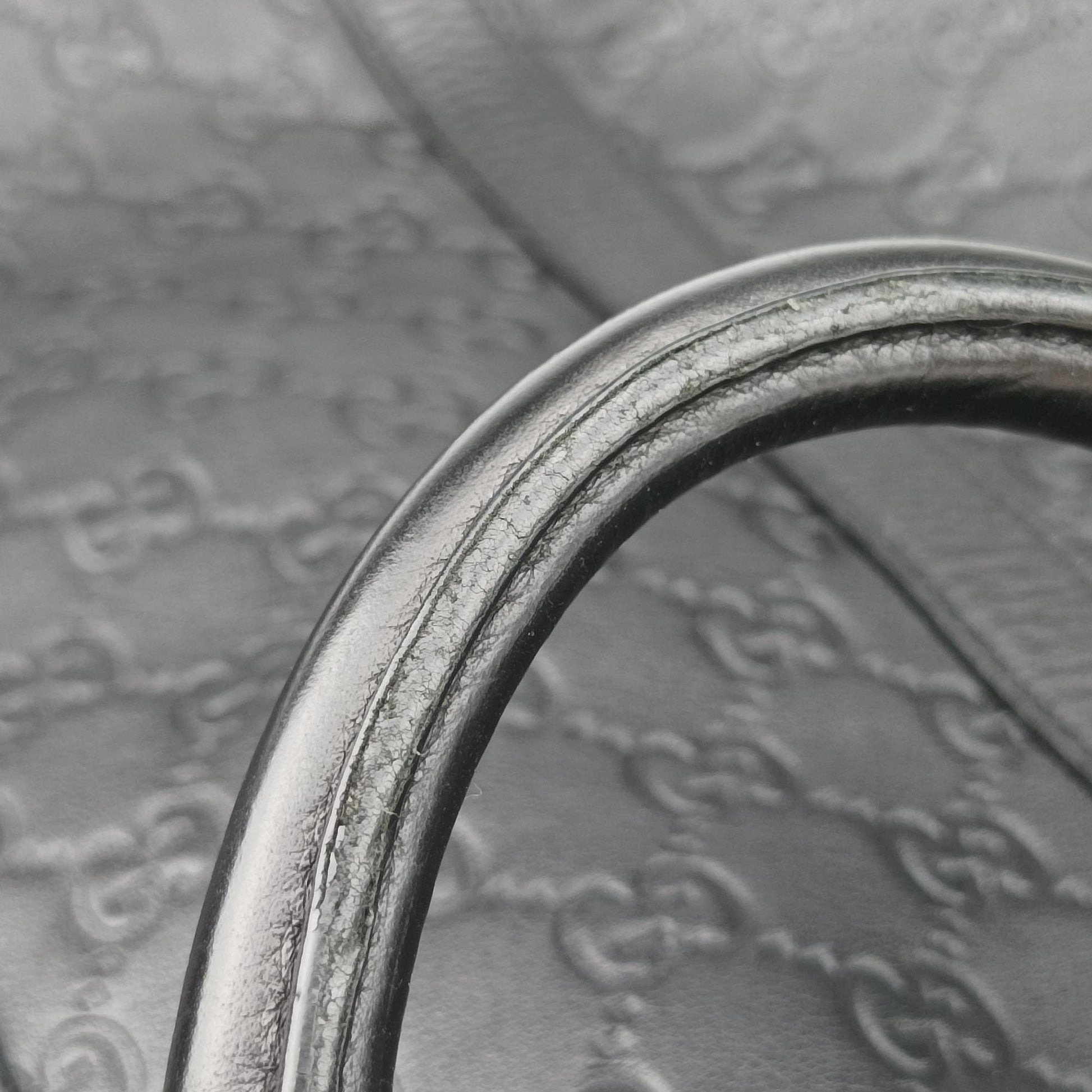 Diamante Black Leather 208463 Lot number unknownディアマンテ ブラック レザー 208463 製番不明