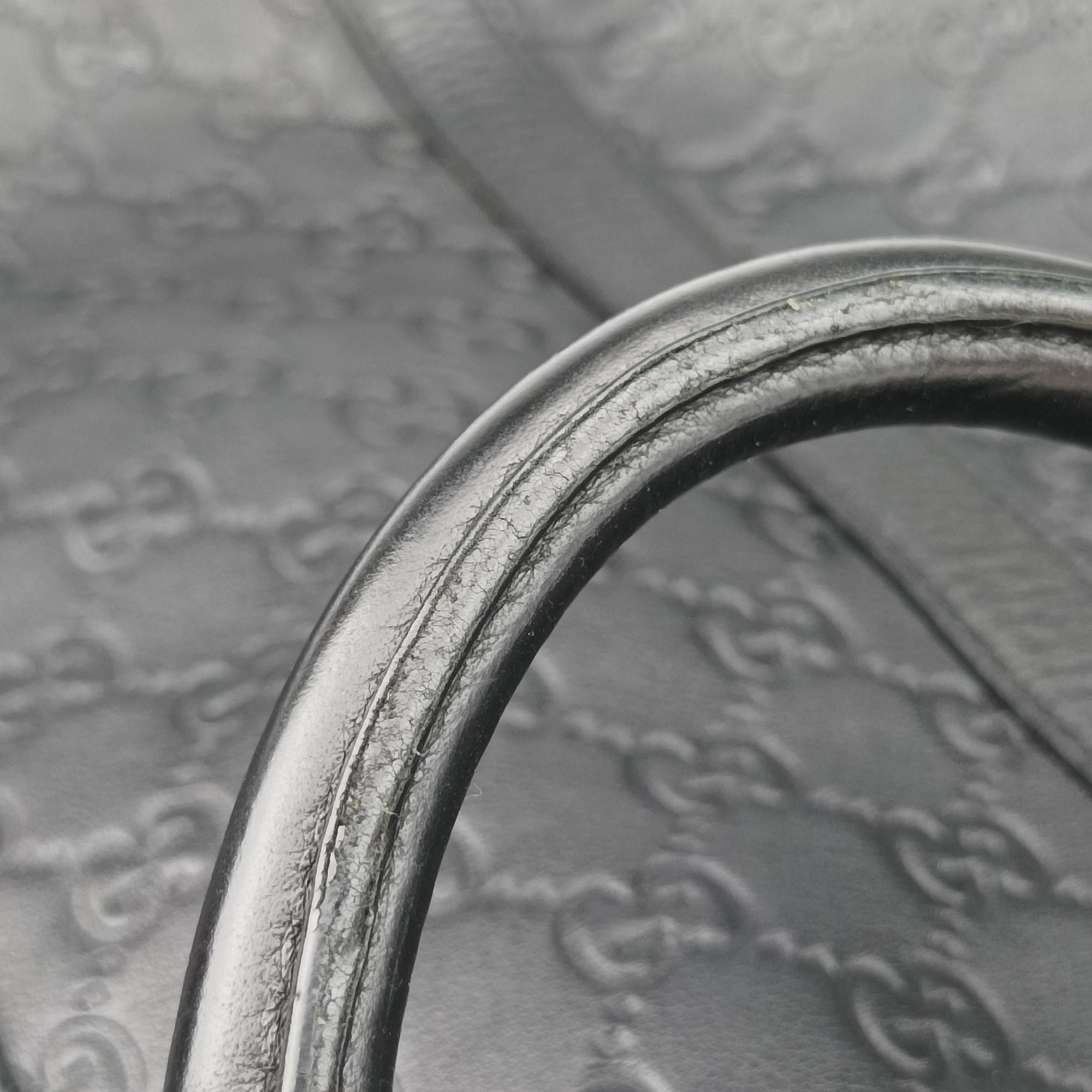 Diamante Black Leather 208463 Lot number unknownディアマンテ ブラック レザー 208463 製番不明