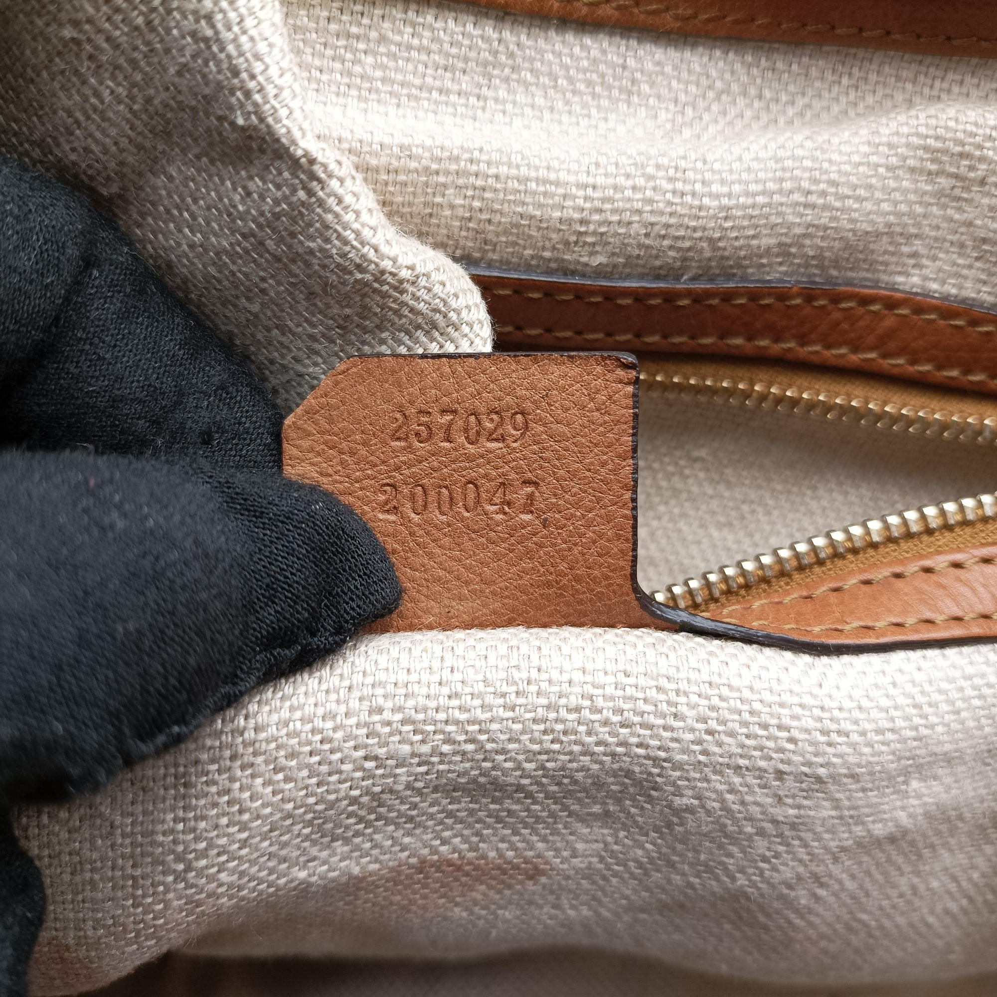 Marrakech Large Hobo Brown leather 257029 G7660213マラケシュ ラージ ホーボー ブラウン レザー 257029 G7660213