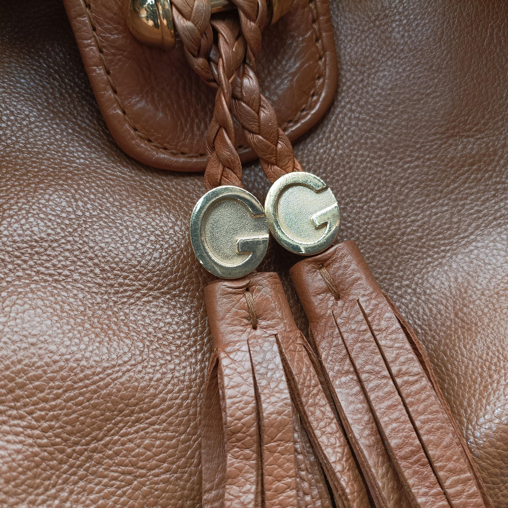 Marrakech Large Hobo Brown leather 257029 G7660213マラケシュ ラージ ホーボー ブラウン レザー 257029 G7660213