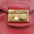 Vitello Daino Sound Flap Top Handle Red Leather BR5034 58/M 165ヴィテッロ ダイノ サウンド フラップ トップ ハンドル レッド レザー BR5034 58/M 165
