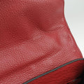 Vitello Daino Sound Flap Top Handle Red Leather BR5034 58/M 165ヴィテッロ ダイノ サウンド フラップ トップ ハンドル レッド レザー BR5034 58/M 165