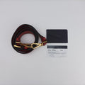 Vitello Daino Sound Flap Top Handle Red Leather BR5034 58/M 165ヴィテッロ ダイノ サウンド フラップ トップ ハンドル レッド レザー BR5034 58/M 165