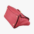 Vitello Daino Sound Flap Top Handle Red Leather BR5034 58/M 165ヴィテッロ ダイノ サウンド フラップ トップ ハンドル レッド レザー BR5034 58/M 165