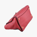 Vitello Daino Sound Flap Top Handle Red Leather BR5034 58/M 165ヴィテッロ ダイノ サウンド フラップ トップ ハンドル レッド レザー BR5034 58/M 165