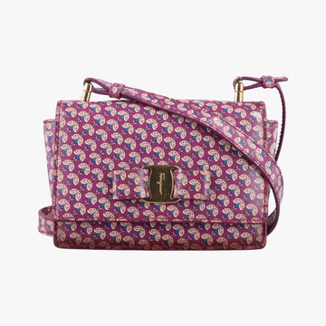 Vara zoo mini Purple×multi Patent leather RE-21G079ヴァラ ズー ミニ パープル×マルチカラー パテントレザー RE-21G079