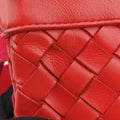 Intrecciato Red lambskin P01432486Wイントレチャート レッド ラムスキン P01432486W