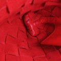Intrecciato Red lambskin P01432486Wイントレチャート レッド ラムスキン P01432486W