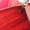 Intrecciato Red lambskin P01432486Wイントレチャート レッド ラムスキン P01432486W