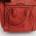 Luggage Micro shopper Orange Leather Lot number unknownラゲージマイクロショッパー オレンジ レザー 製番不明