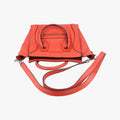 Luggage Micro shopper Orange Leather Lot number unknownラゲージマイクロショッパー オレンジ レザー 製番不明