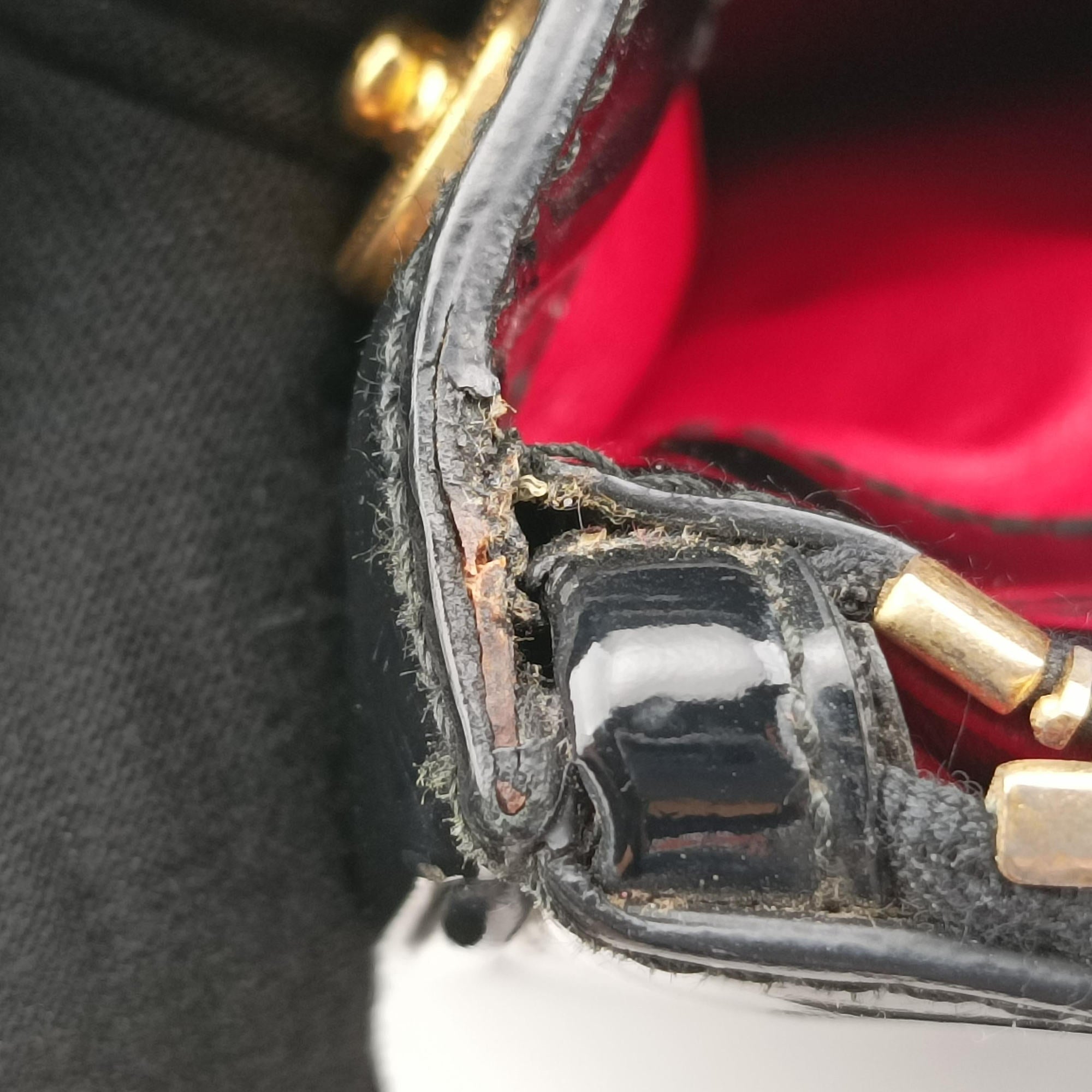Galleria Black patent 1BA274 117ガレリア ブラック パテント 1BA274 117