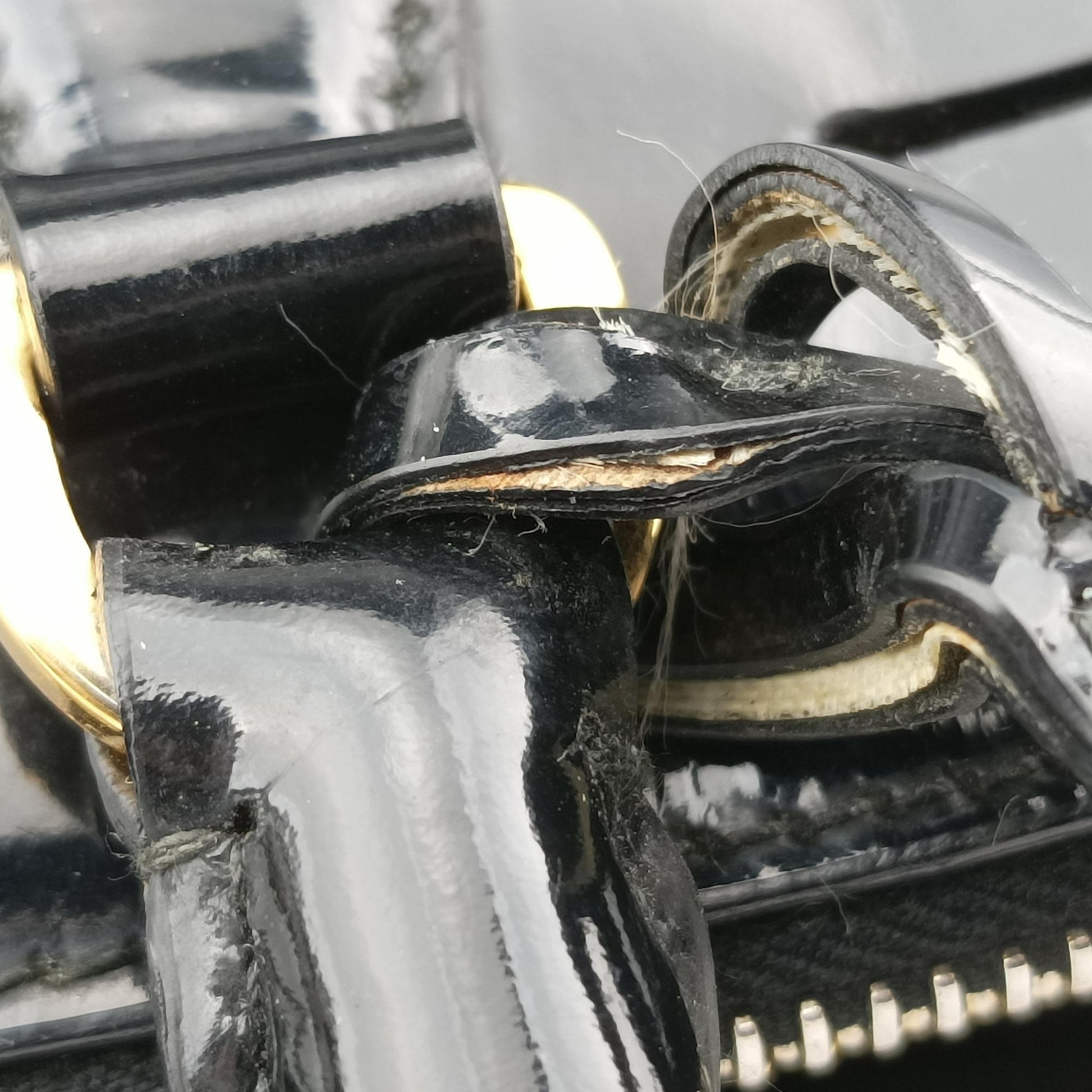 Galleria Black patent 1BA274 117ガレリア ブラック パテント 1BA274 117