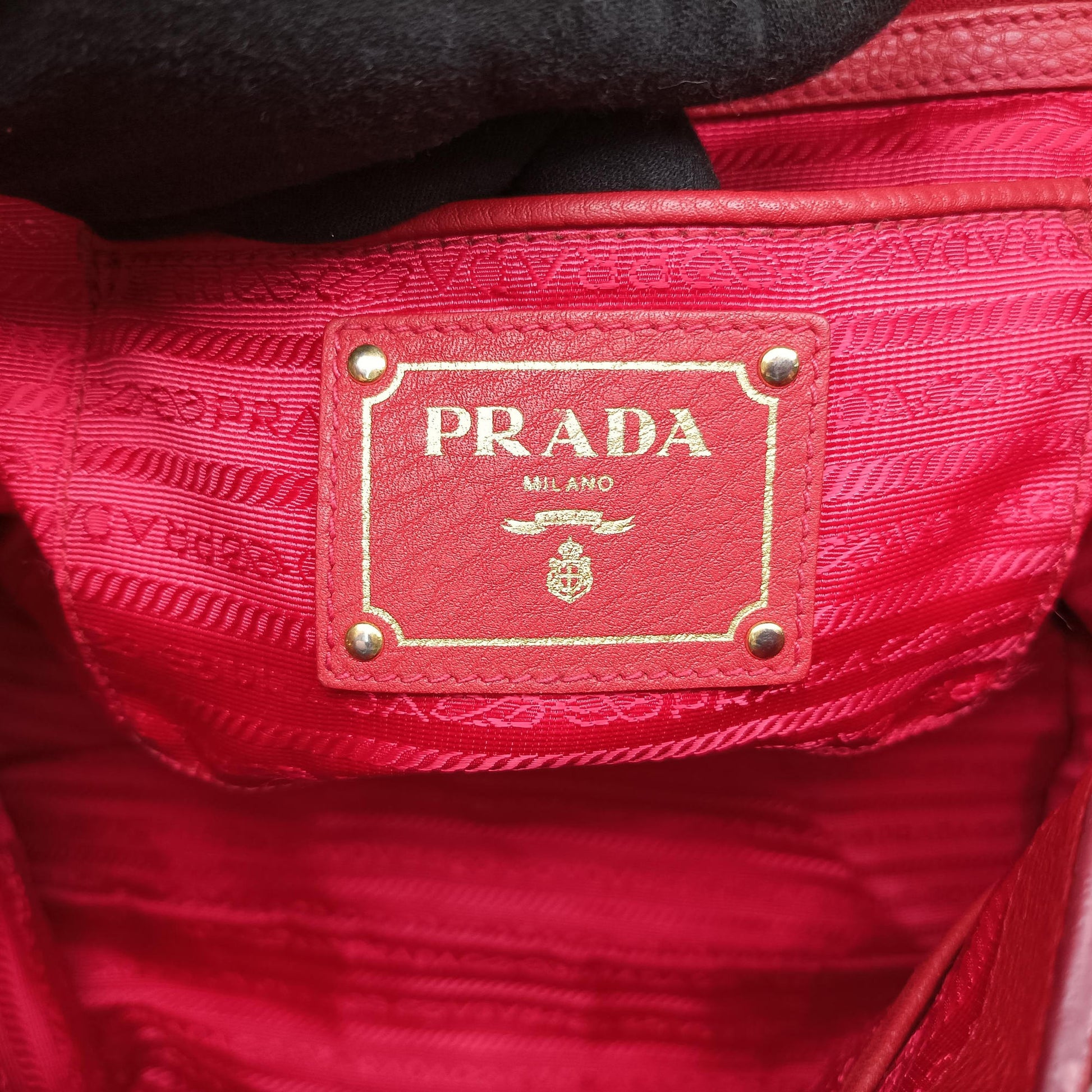 Vitello Daino Top Handle Red Leather BN2420 25ヴィッテロ ダイノ トップハンドル レッド レザー BN2420 25