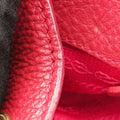 Vitello Daino Top Handle Red Leather BN2420 25ヴィッテロ ダイノ トップハンドル レッド レザー BN2420 25