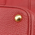 Vitello Daino Top Handle Red Leather BN2420 25ヴィッテロ ダイノ トップハンドル レッド レザー BN2420 25