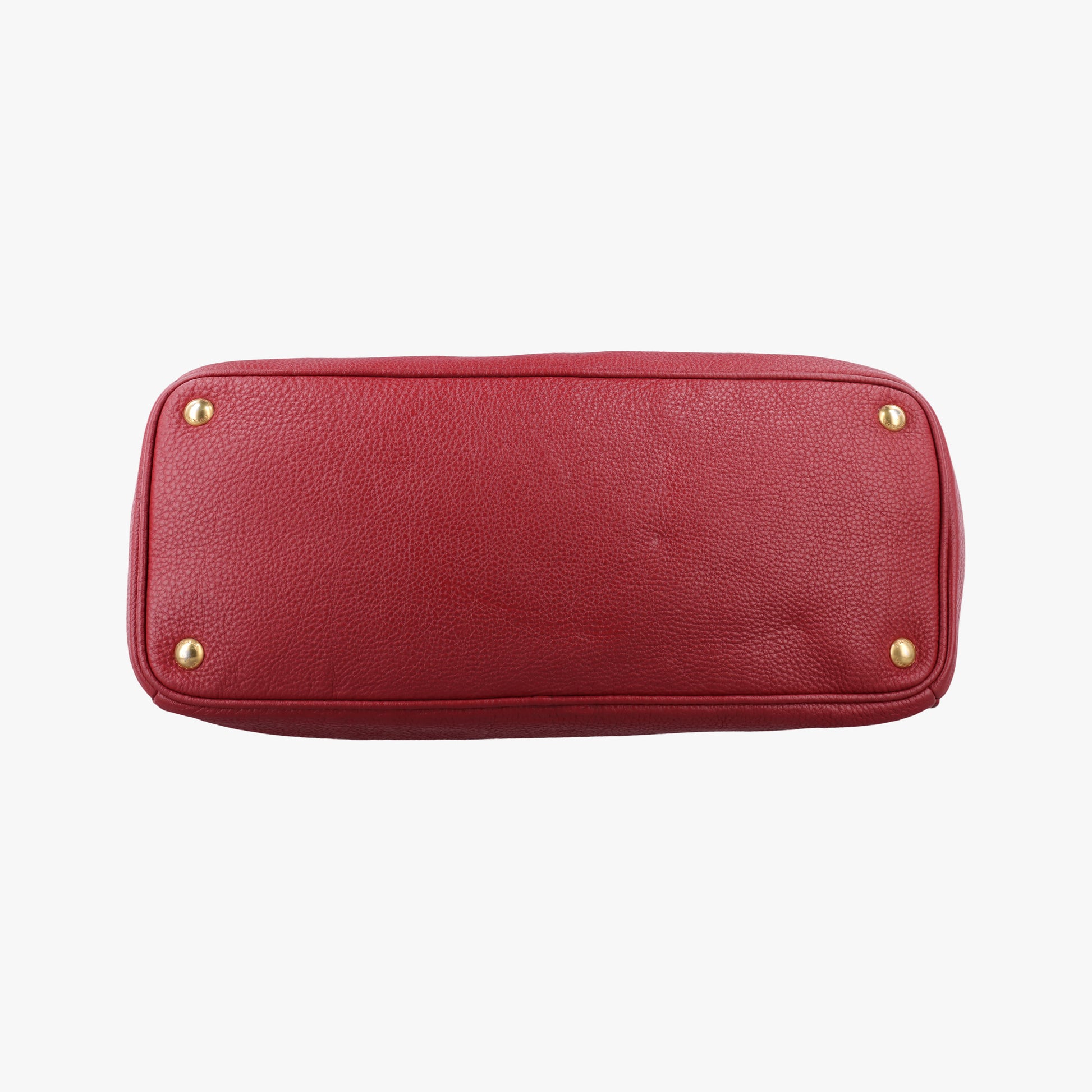 Vitello Daino Top Handle Red Leather BN2420 25ヴィッテロ ダイノ トップハンドル レッド レザー BN2420 25