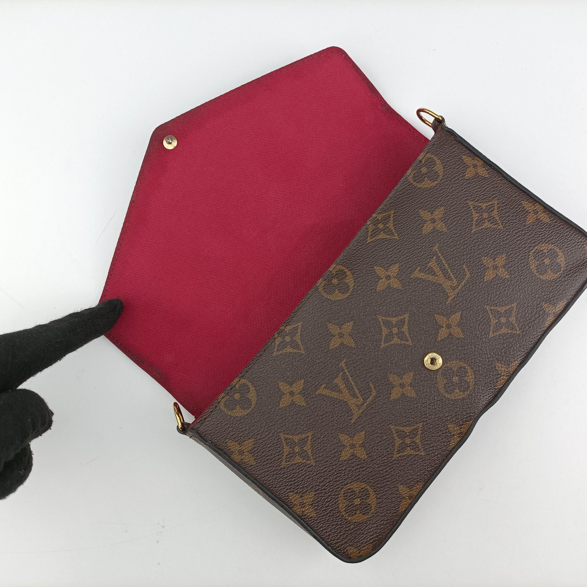 Pochette Felicie Brown Monogram Canvas M61276 MI1116ポシェット フェリシー モノグラム/ブラウン モノグラムキャンバス M61276 MI1116