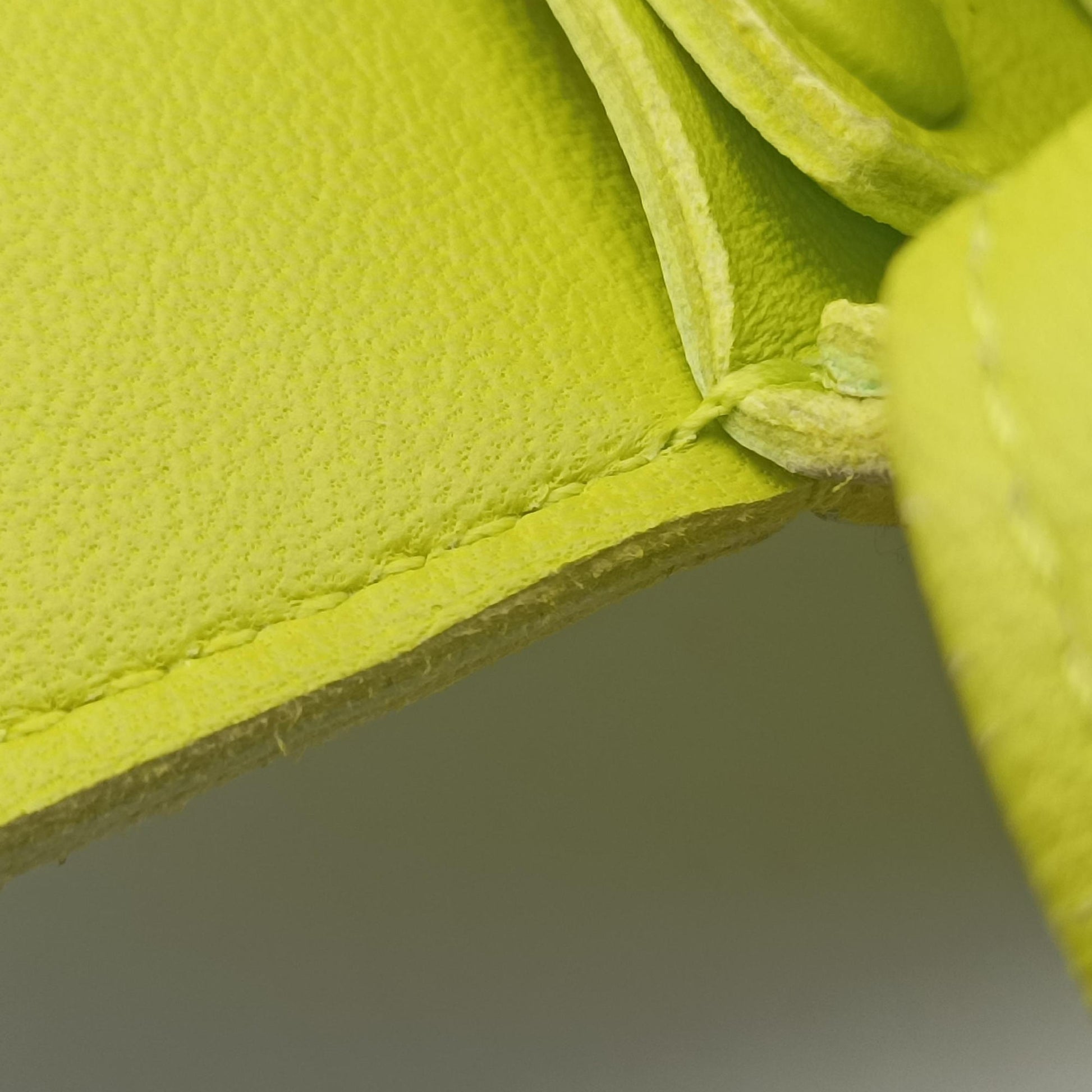 cassette Green lambskin IC Chipカセット グリーン ラムスキン ICチップ
