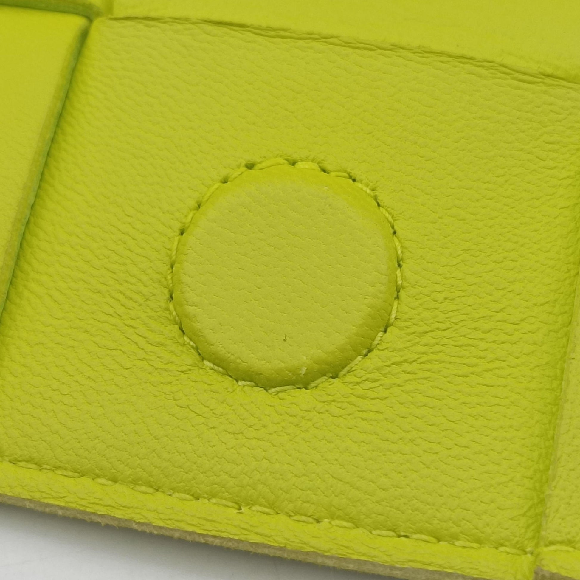 cassette Green lambskin IC Chipカセット グリーン ラムスキン ICチップ