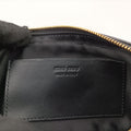 Logo belt Black leather 85/34ロゴベルト ブラック レザー 85/34