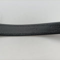 Logo belt Black leather 85/34ロゴベルト ブラック レザー 85/34
