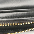 Logo belt Black leather 85/34ロゴベルト ブラック レザー 85/34