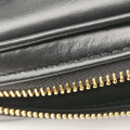 Logo belt Black leather 85/34ロゴベルト ブラック レザー 85/34