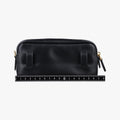 Logo belt Black leather 85/34ロゴベルト ブラック レザー 85/34