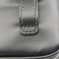 Logo belt Black leather 85/34ロゴベルト ブラック レザー 85/34