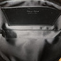 Logo belt Black leather 85/34ロゴベルト ブラック レザー 85/34
