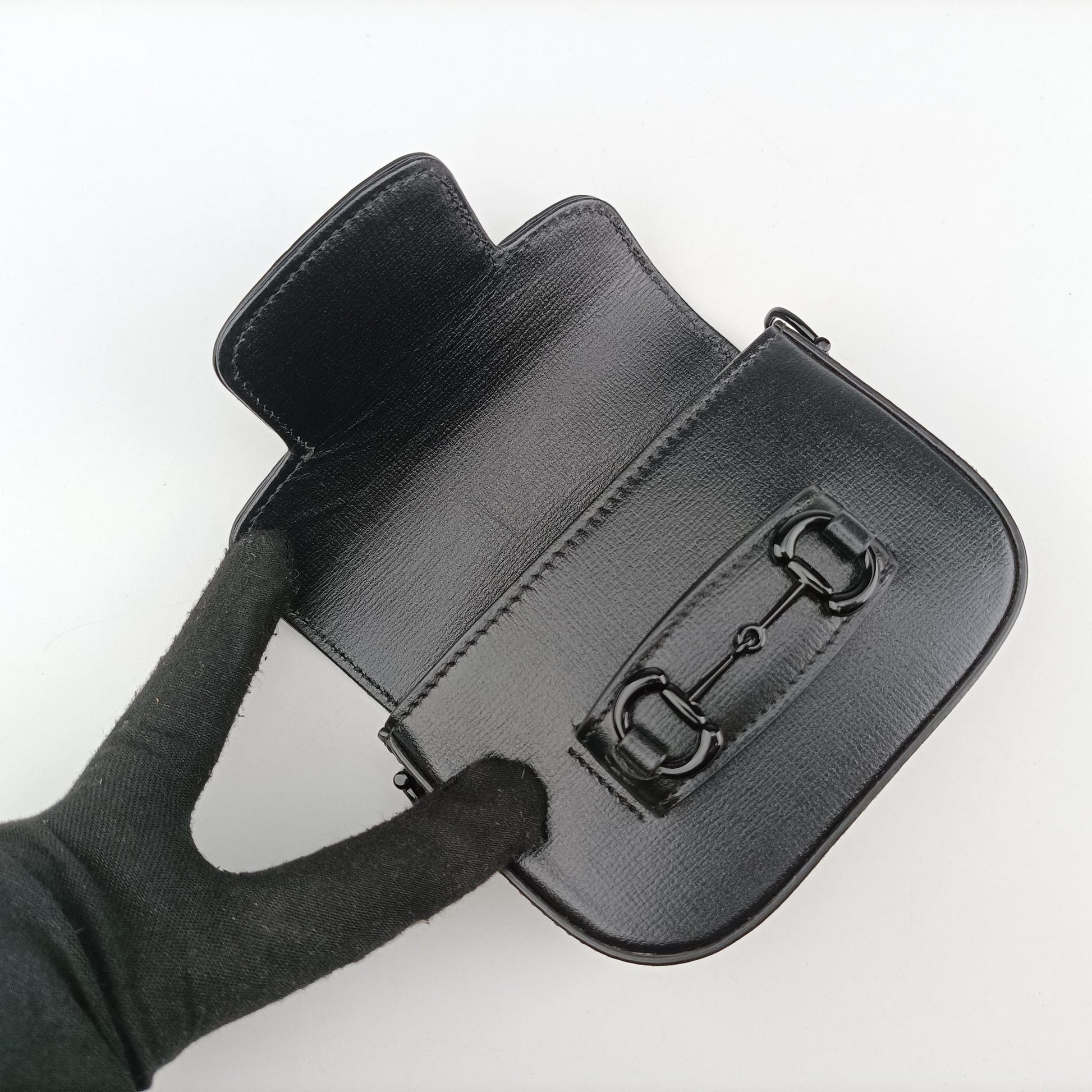 Horsebit Black Leather 726863 ホースビット ブラック レザー 726863 