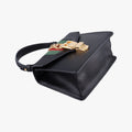 Sylvie Black Leather 470270 B024190325シルヴィ ブラック レザー 470270 B024190325