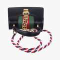 Sylvie Black Leather 470270 B024190325シルヴィ ブラック レザー 470270 B024190325