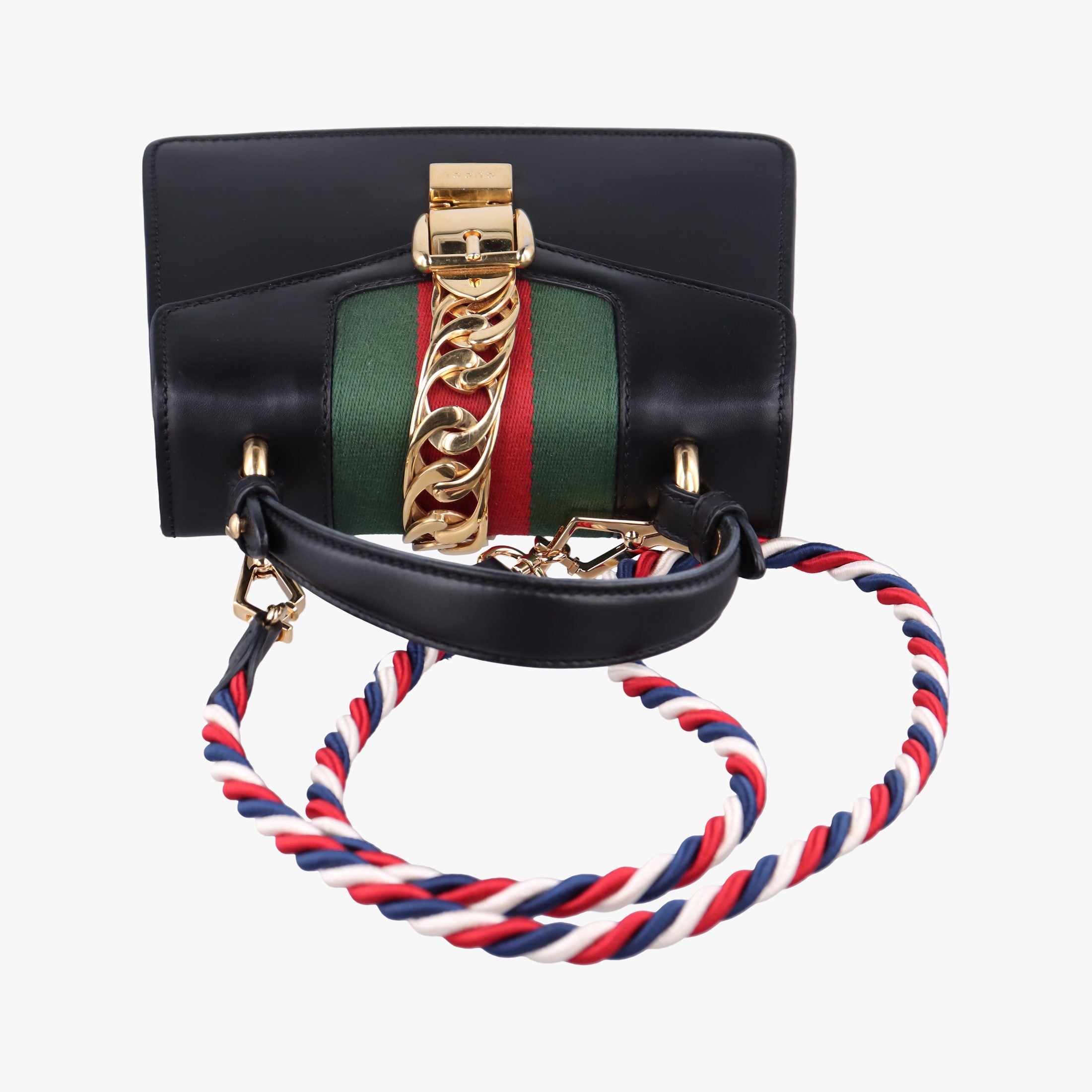Sylvie Black Leather 470270 B024190325シルヴィ ブラック レザー 470270 B024190325