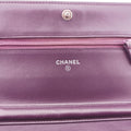 BOY CHANEL Chain Wallet Purple velour A68911 18555000ボーイシャネル チェーンウォレット パープル ベロア A68911 18555000