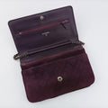 BOY CHANEL Chain Wallet Purple velour A68911 18555000ボーイシャネル チェーンウォレット パープル ベロア A68911 18555000