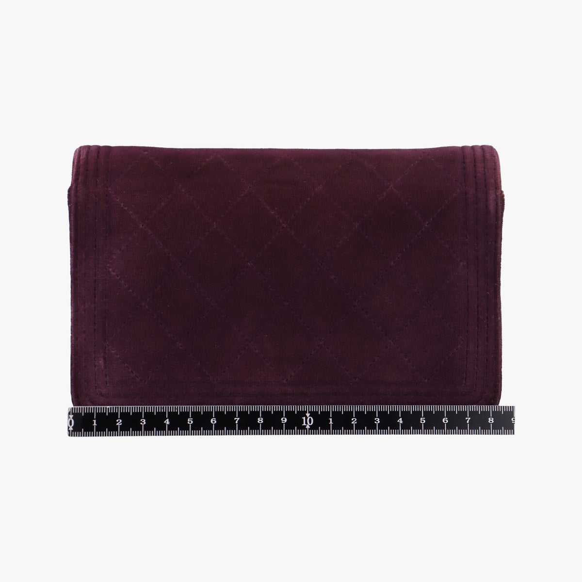 BOY CHANEL Chain Wallet Purple velour A68911 18555000ボーイシャネル チェーンウォレット パープル ベロア A68911 18555000