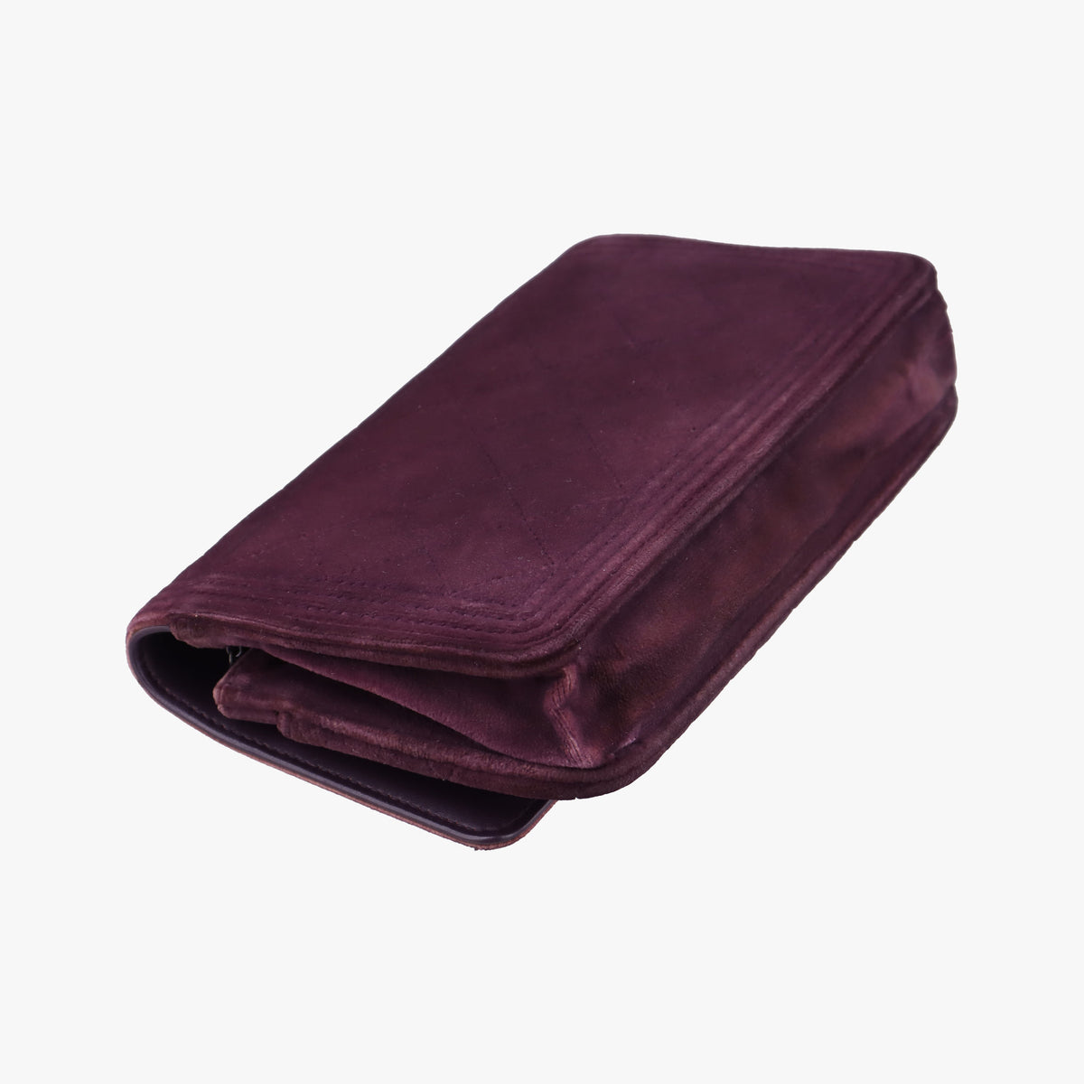 BOY CHANEL Chain Wallet Purple velour A68911 18555000ボーイシャネル チェーンウォレット パープル ベロア A68911 18555000