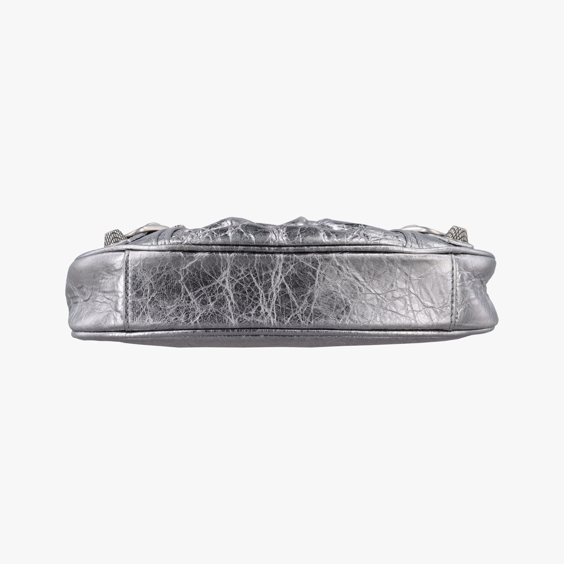 Le Cagole mini Silver lambskin 695814.8103.Q.000959ル カゴール ミニ シルバー ラムスキン 695814.8103.Q.000959