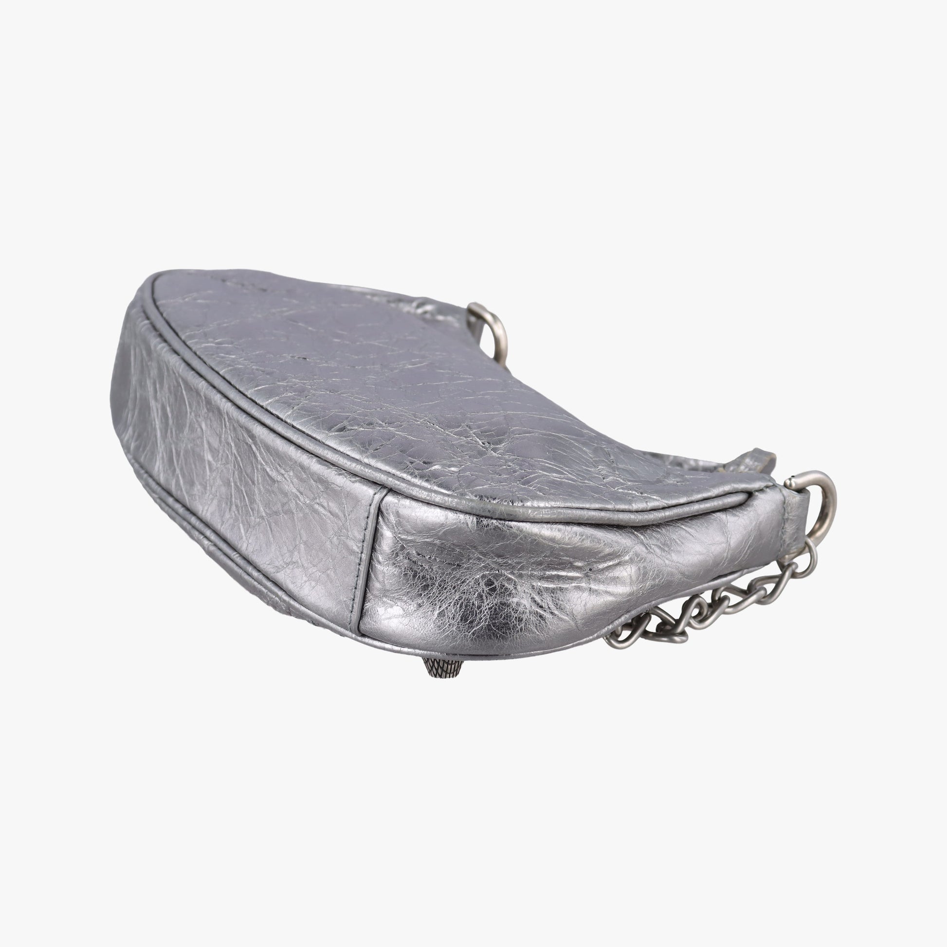 Le Cagole mini Silver lambskin 695814.8103.Q.000959ル カゴール ミニ シルバー ラムスキン 695814.8103.Q.000959