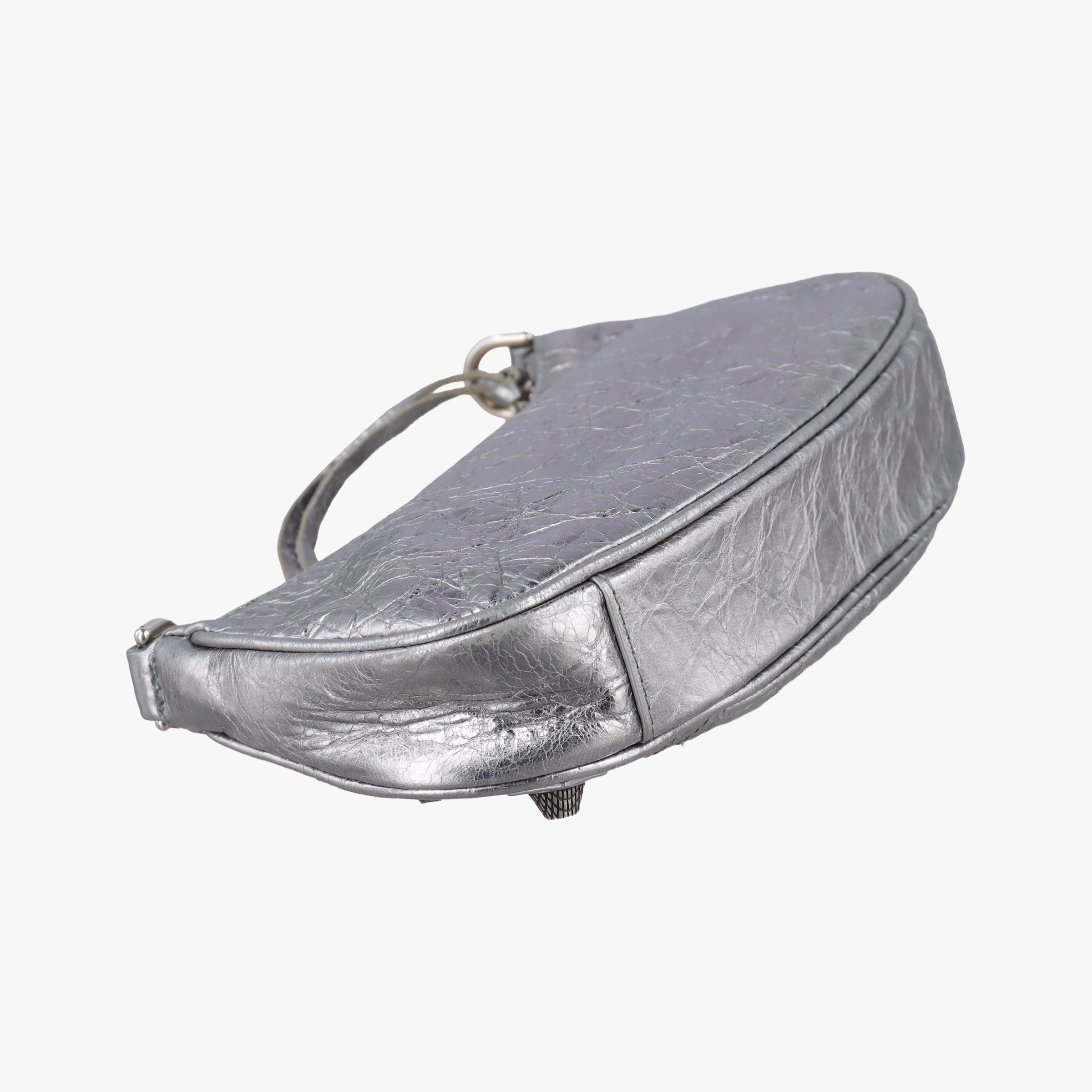 Le Cagole mini Silver lambskin 695814.8103.Q.000959ル カゴール ミニ シルバー ラムスキン 695814.8103.Q.000959