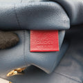 Rajah Navy×red Suede × leather 537219 I025665180ラジャ ネイビー×レッド スエード×レザー 537219 I025665180